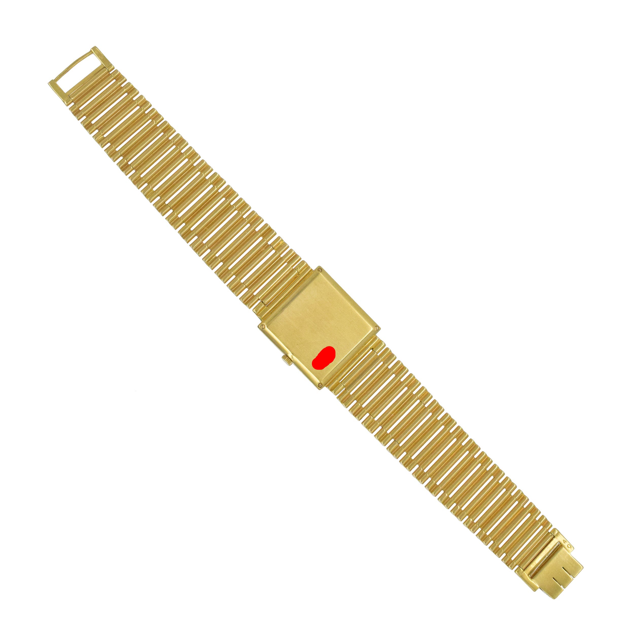 Piaget Wrist Watch In 18k Yellow Gold, Black Dial