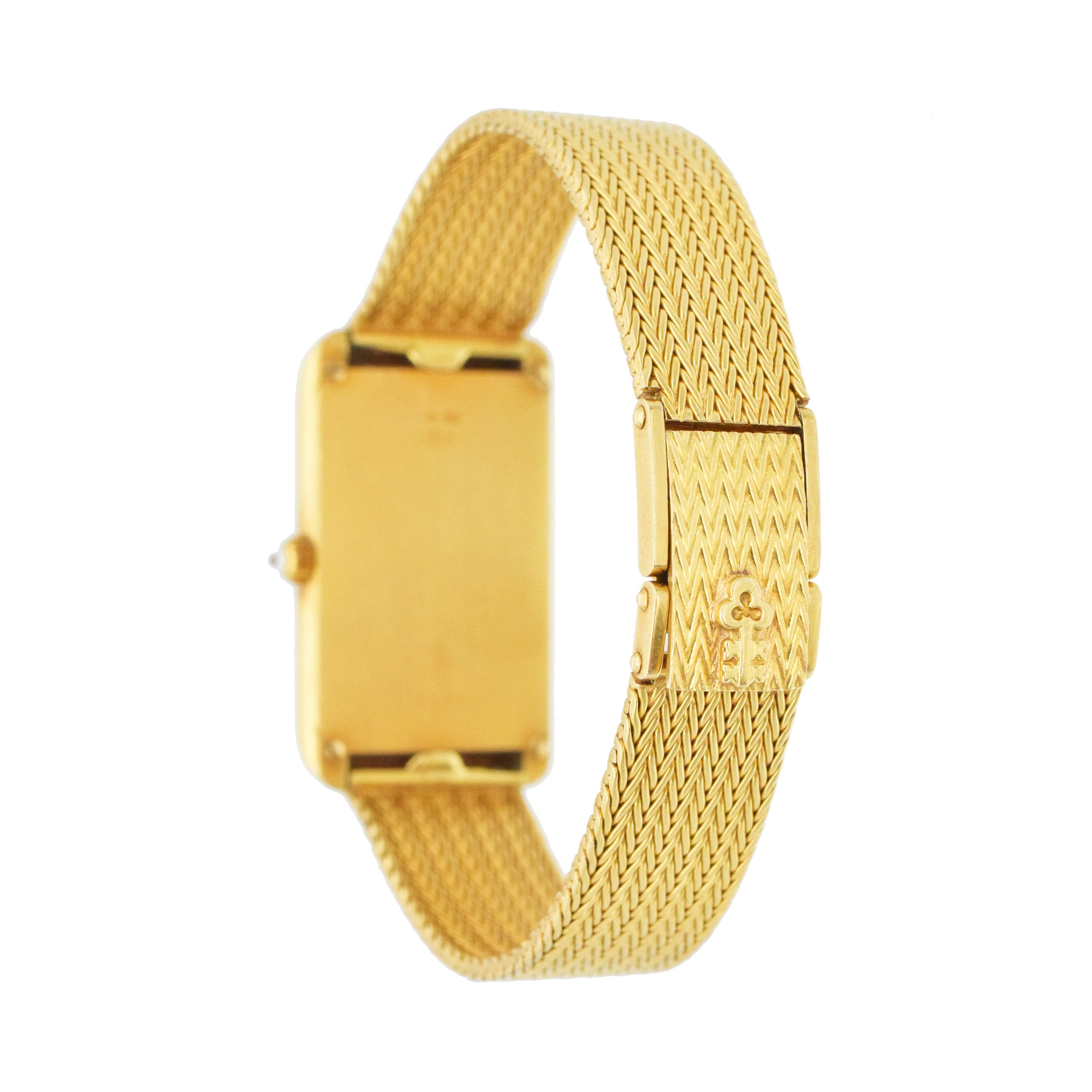 Corum Union Bank Of Switzerland Gold Bar Wrist Watch In 18k Yellow Gold