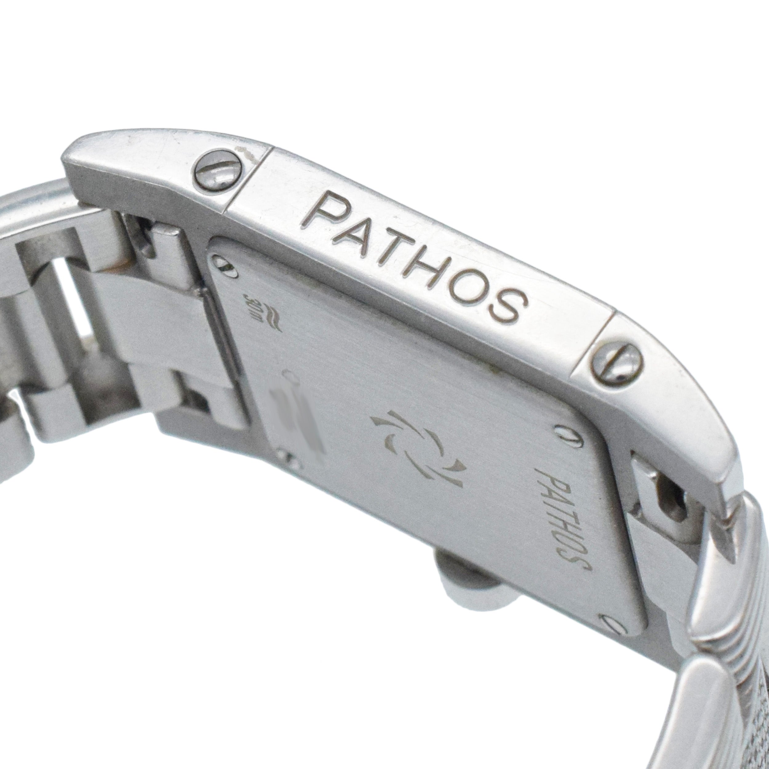 Carl F. Bucherer Pathos Midi Ladies Diamond Wrist Watch In 18k White Gold