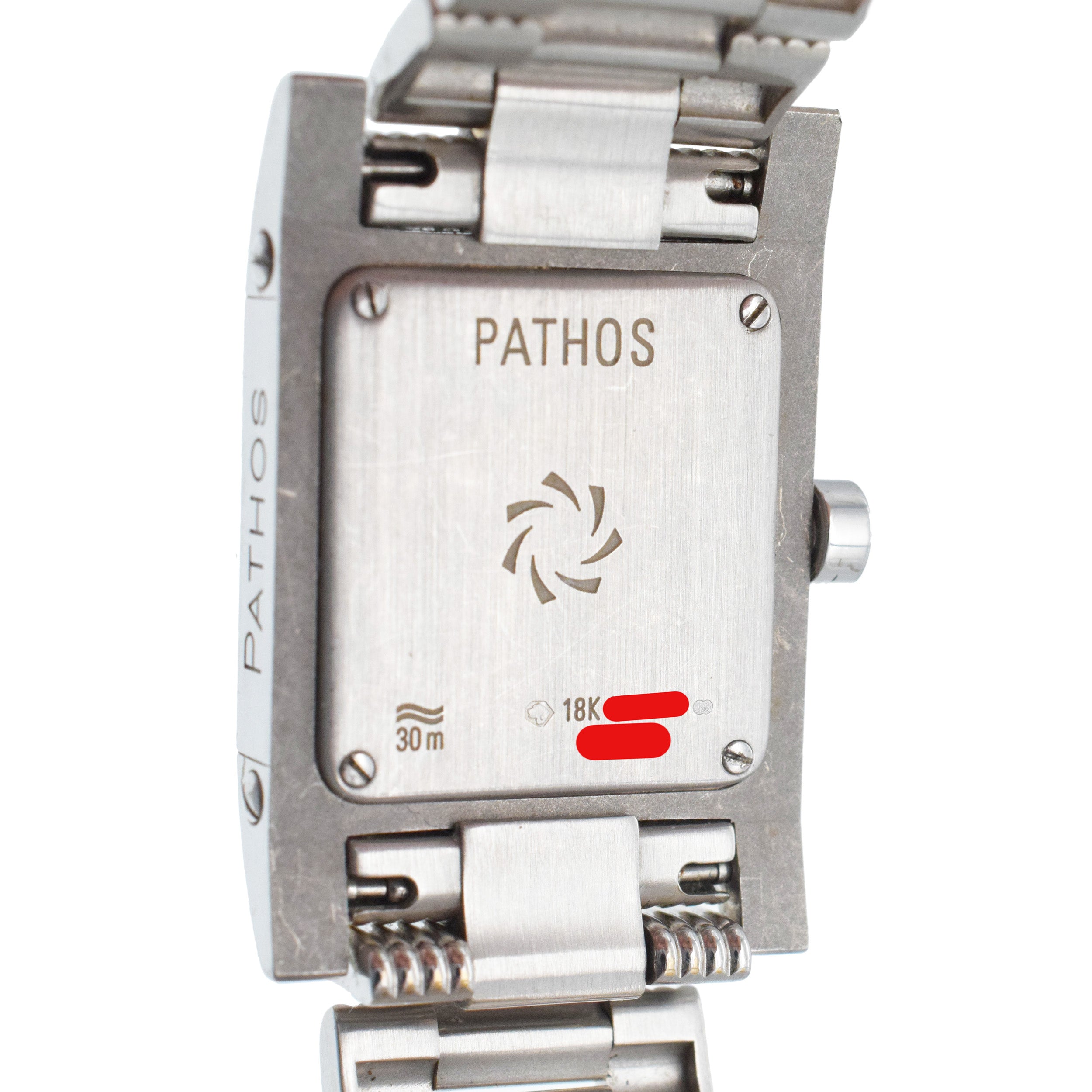 Carl F. Bucherer Pathos Midi Ladies Diamond Wrist Watch In 18k White Gold