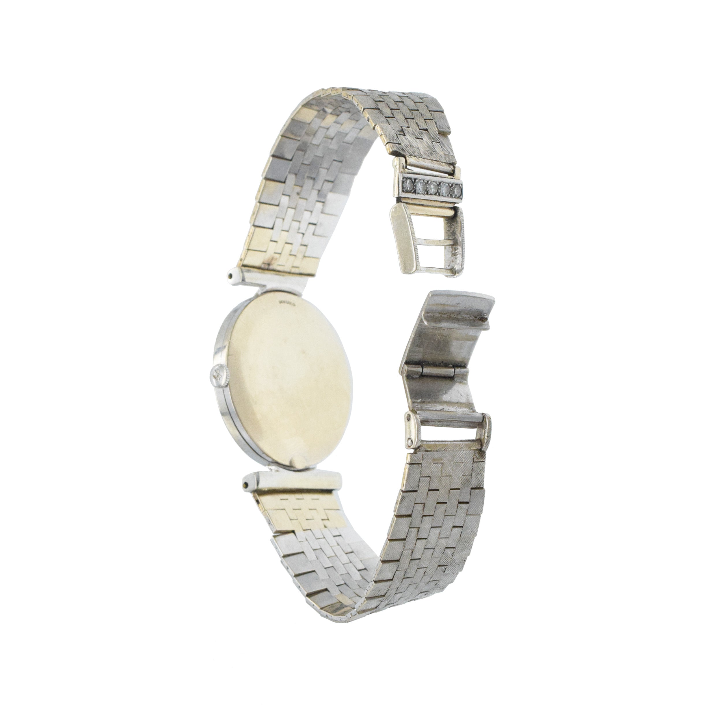 Girard - Perregaux Diamond Watch In 14k White Gold