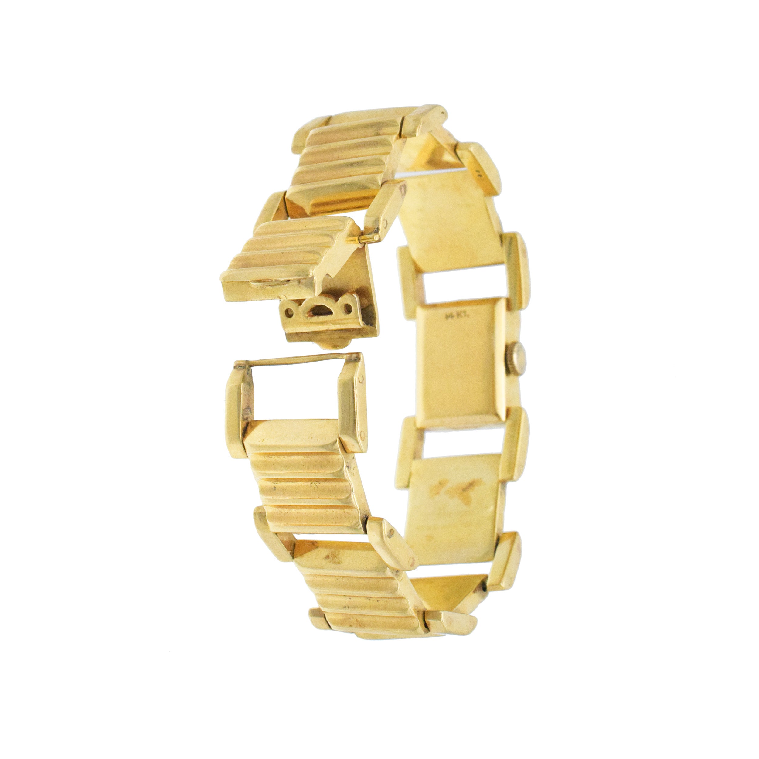 Acme Vintage 14k Yellow Gold Wrist Watch