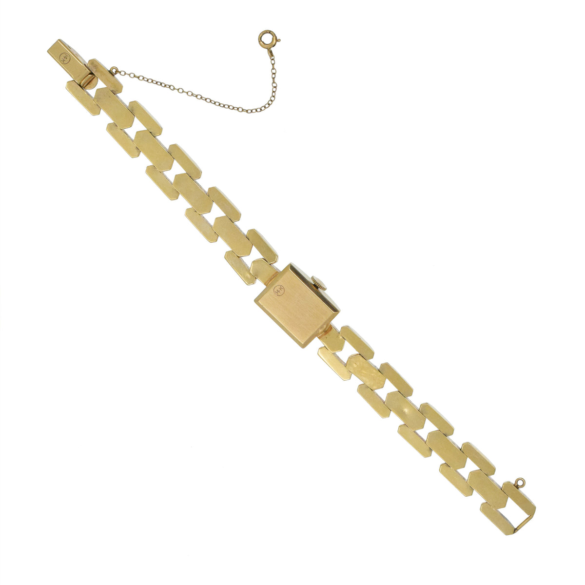 Coronet Vintage 14k Yellow Gold Wrist Watch