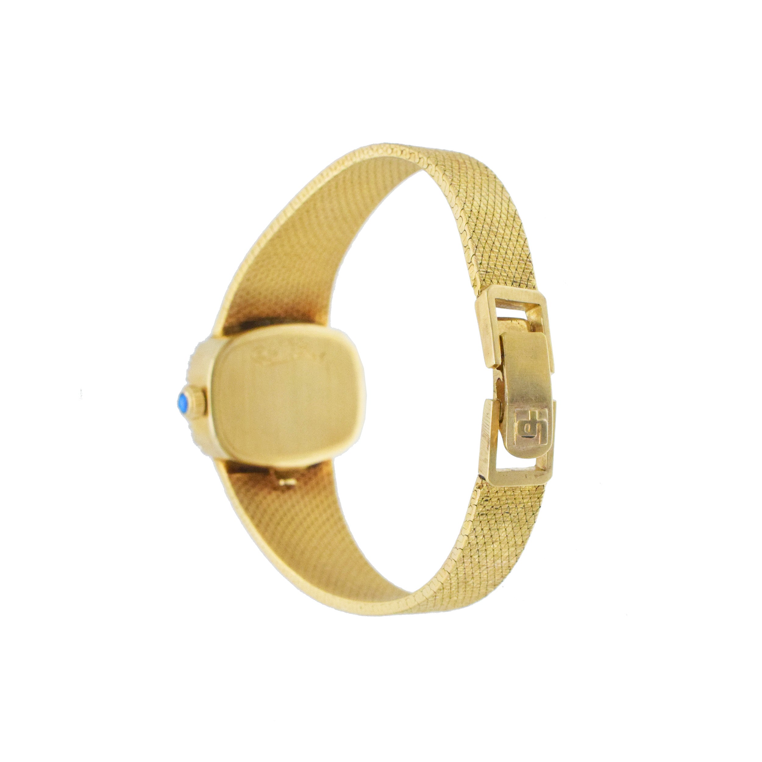 Lucien Piccard Ladies Diamond Wrist Watch In 14k Yellow Gold