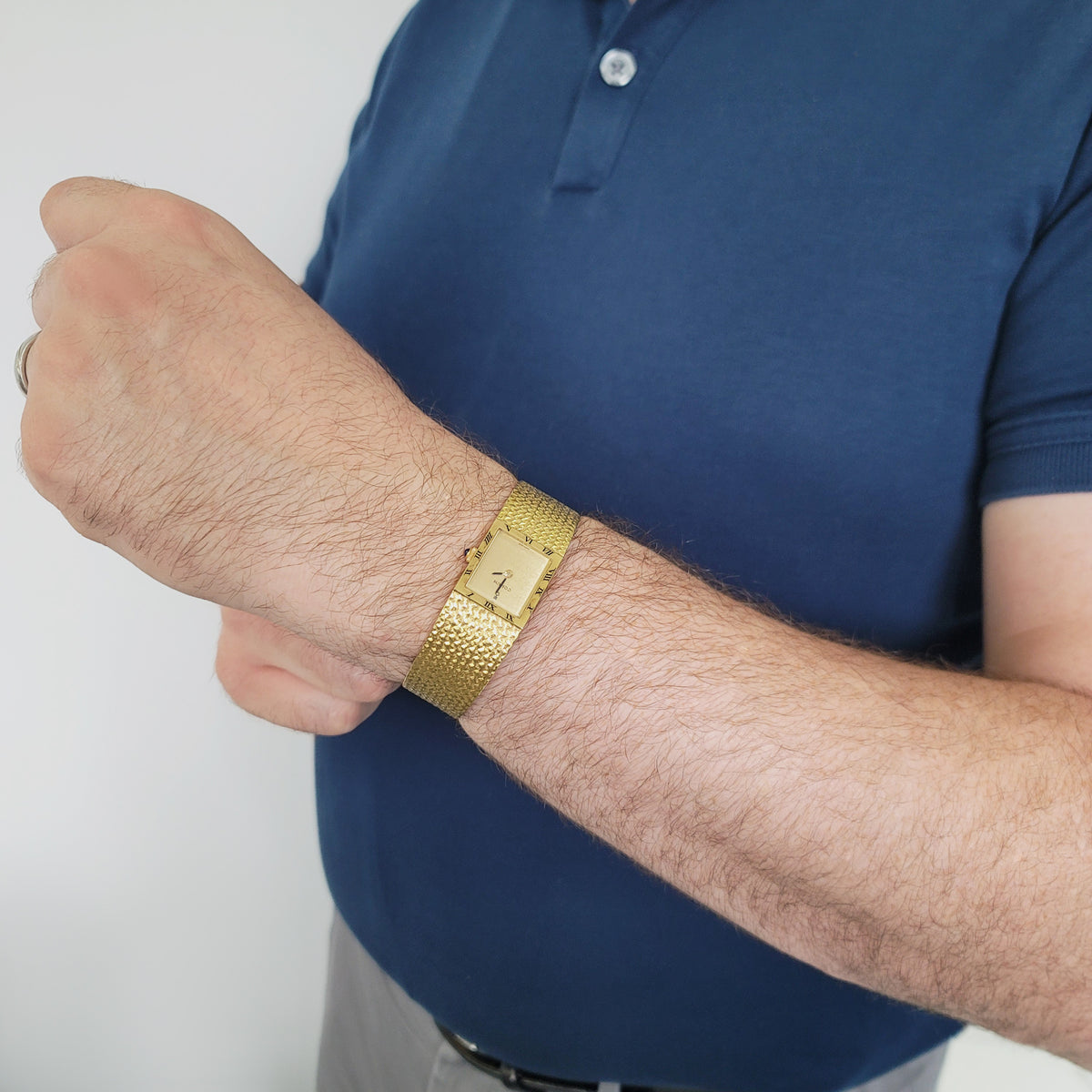 Corum Vintage 18k Yellow Gold Dress Watch