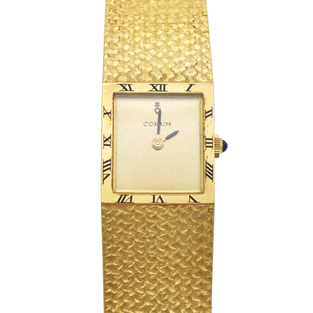 Corum Vintage 18k Yellow Gold Dress Watch