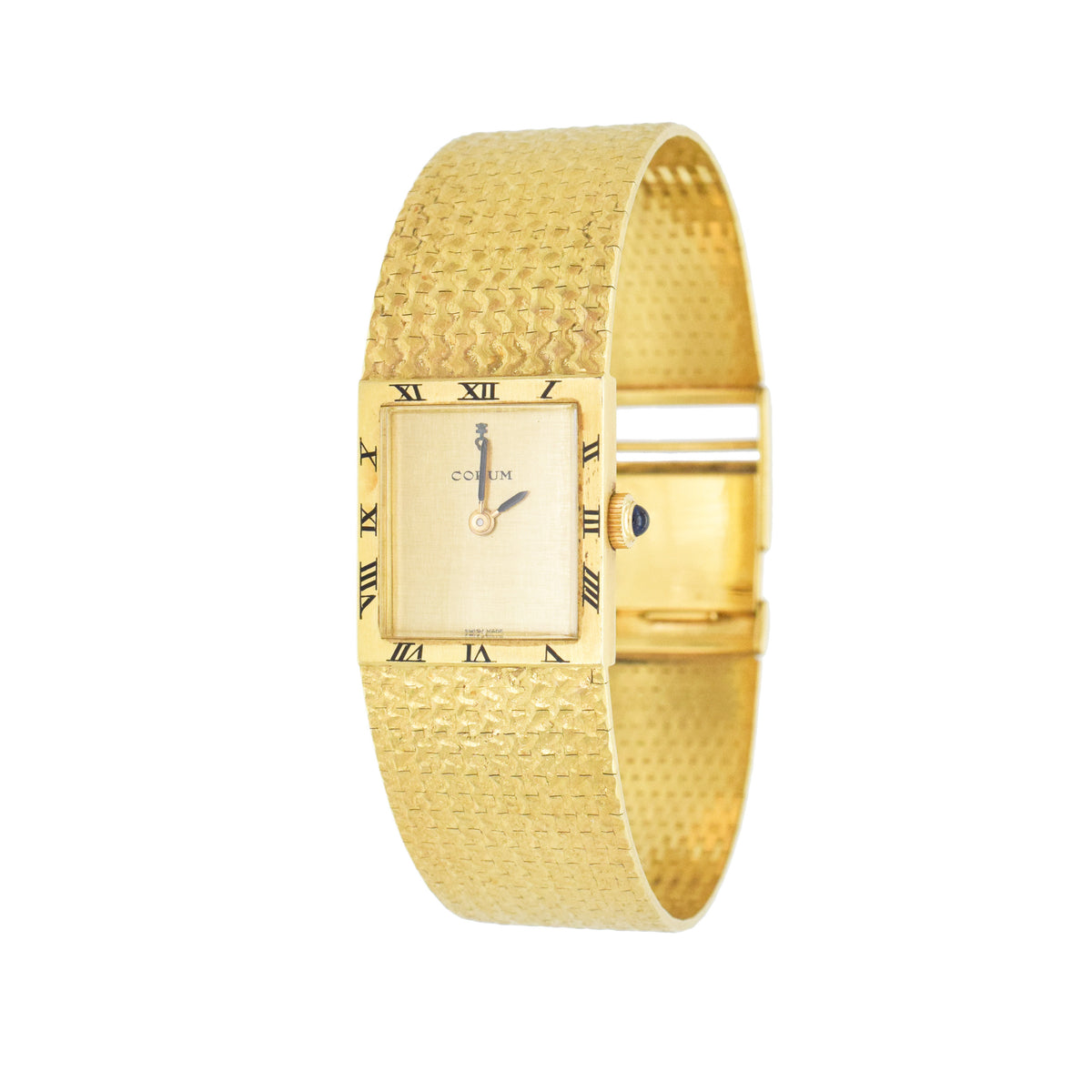 Corum Vintage 18k Yellow Gold Dress Watch