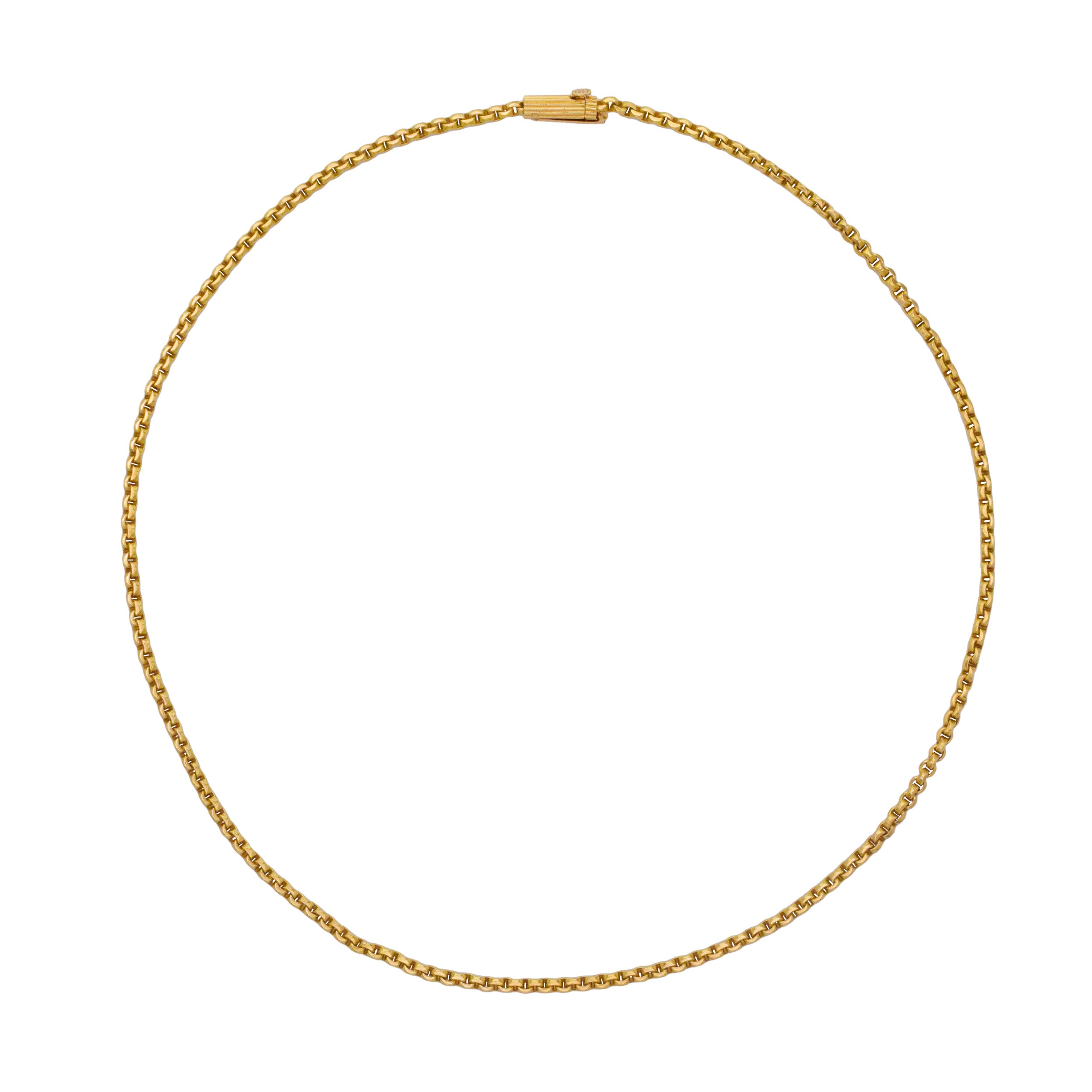 Pery et Fils Vintage 18k Yellow Gold Heavy Link Chain