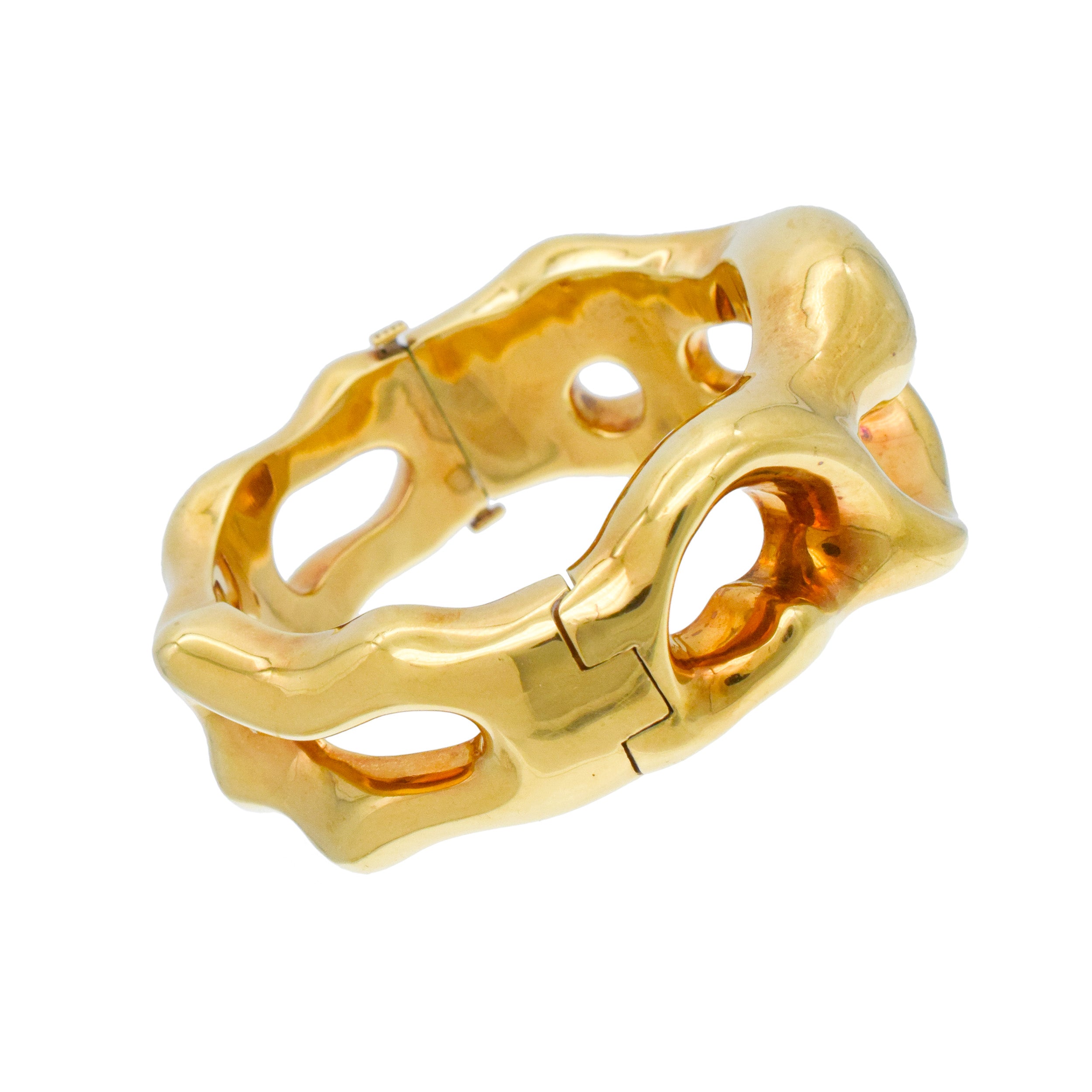 Fabian 18k Yellow Gold Necklace, Bracelet, And Earrings Suite