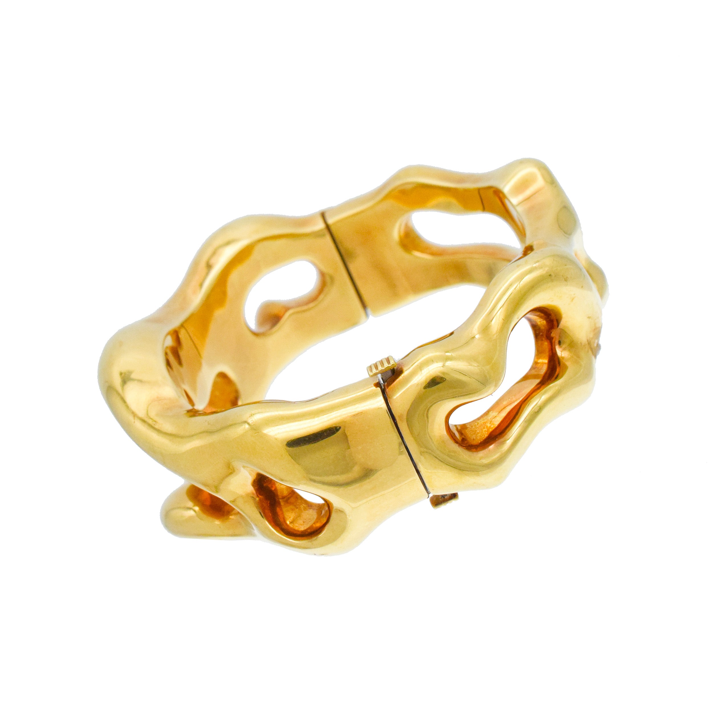 Fabian 18k Yellow Gold Necklace, Bracelet, And Earrings Suite