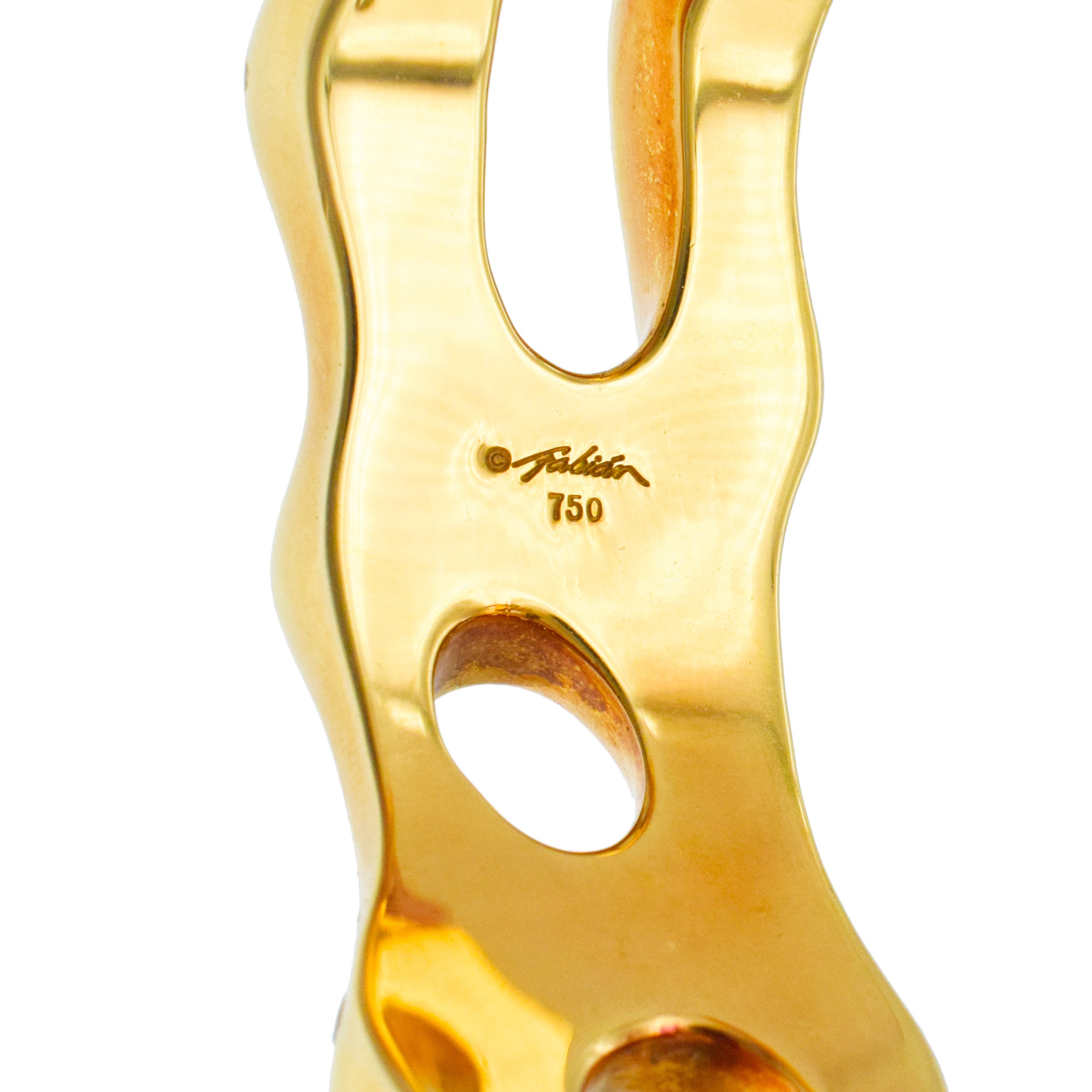 Fabian 18k Yellow Gold Necklace, Bracelet, And Earrings Suite