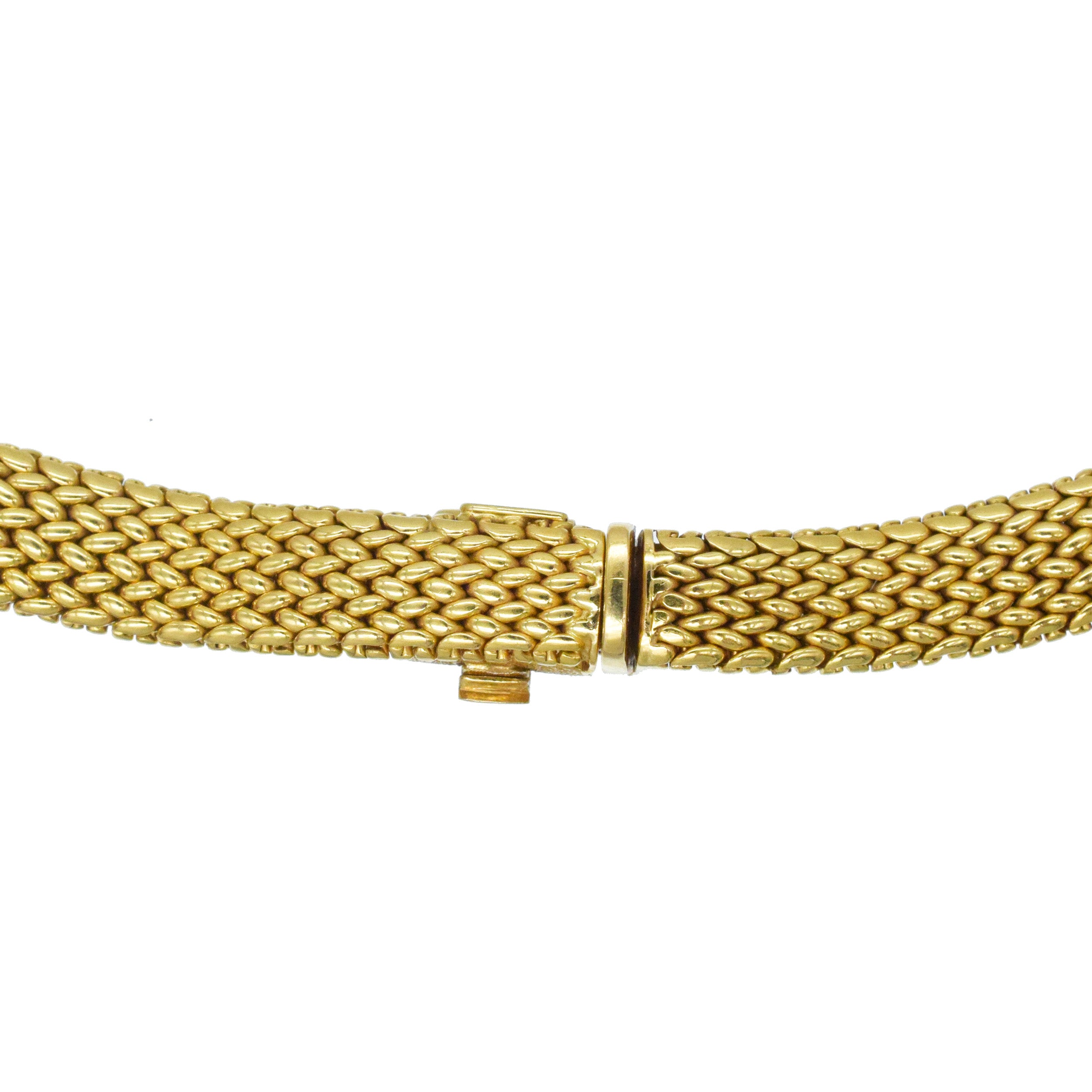 Tiffany & Co. 18k Yellow Gold Woven Necklace