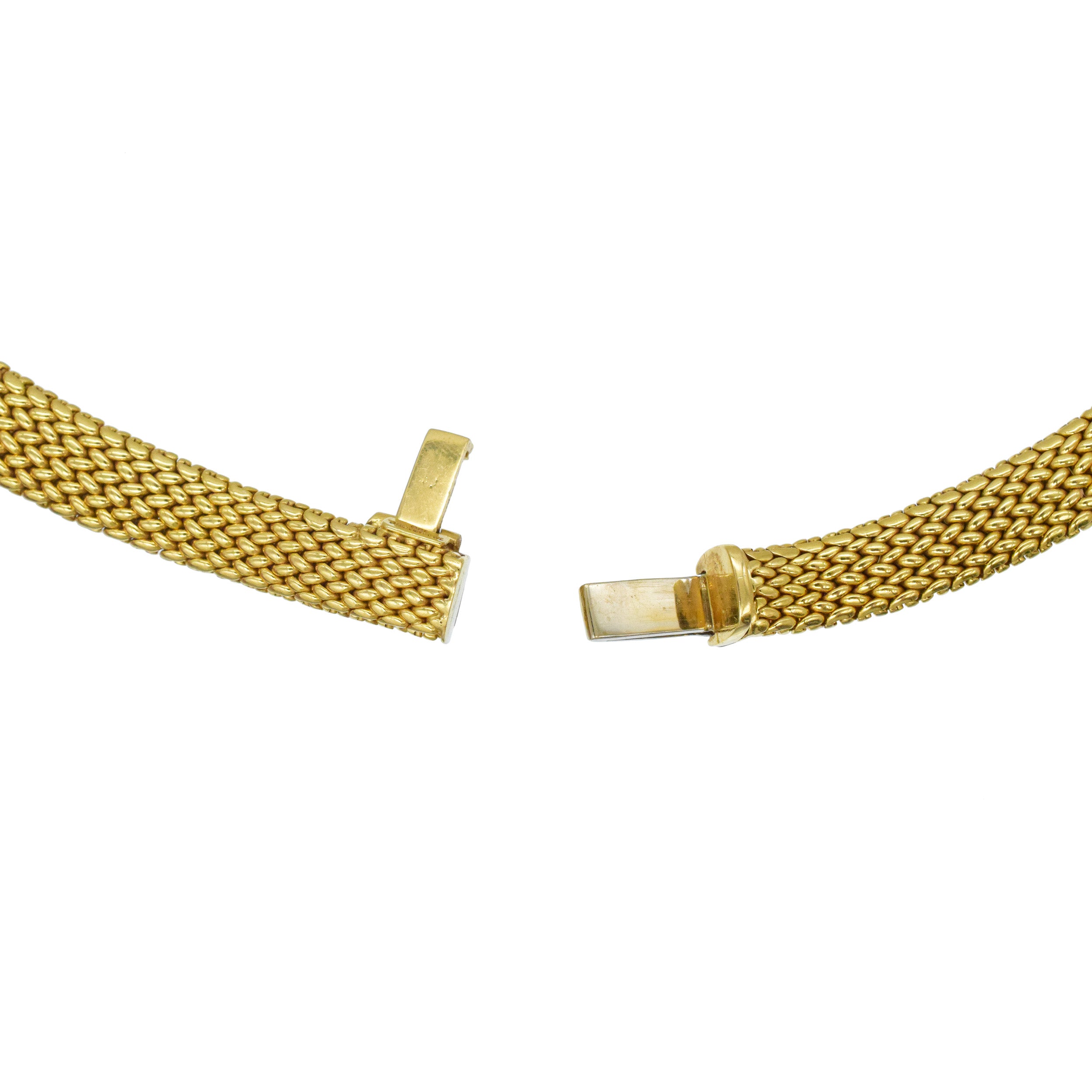 Tiffany & Co. 18k Yellow Gold Woven Necklace