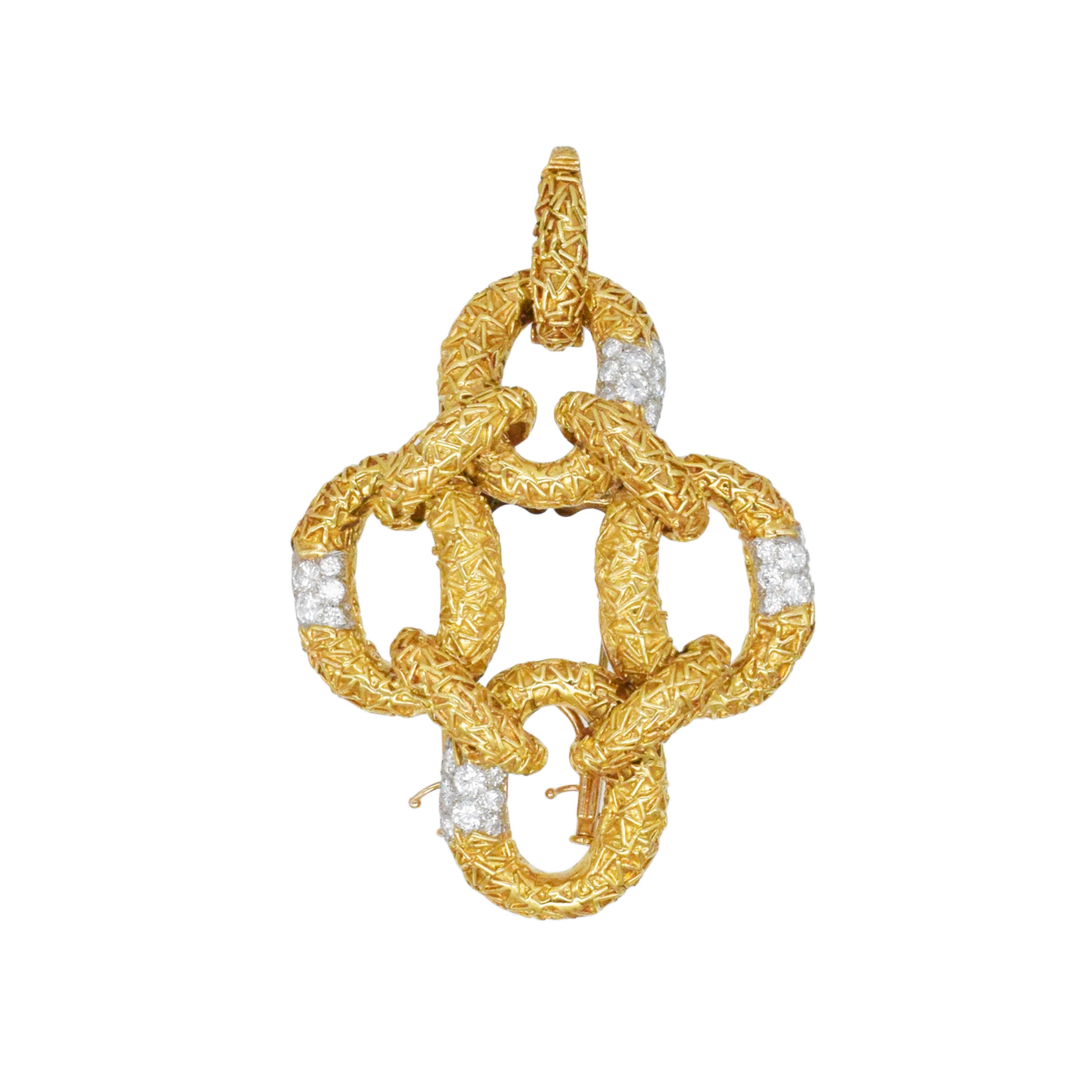 Van Cleef & Arpels 'Chevalerie'  Diamond And 18k Gold Suite