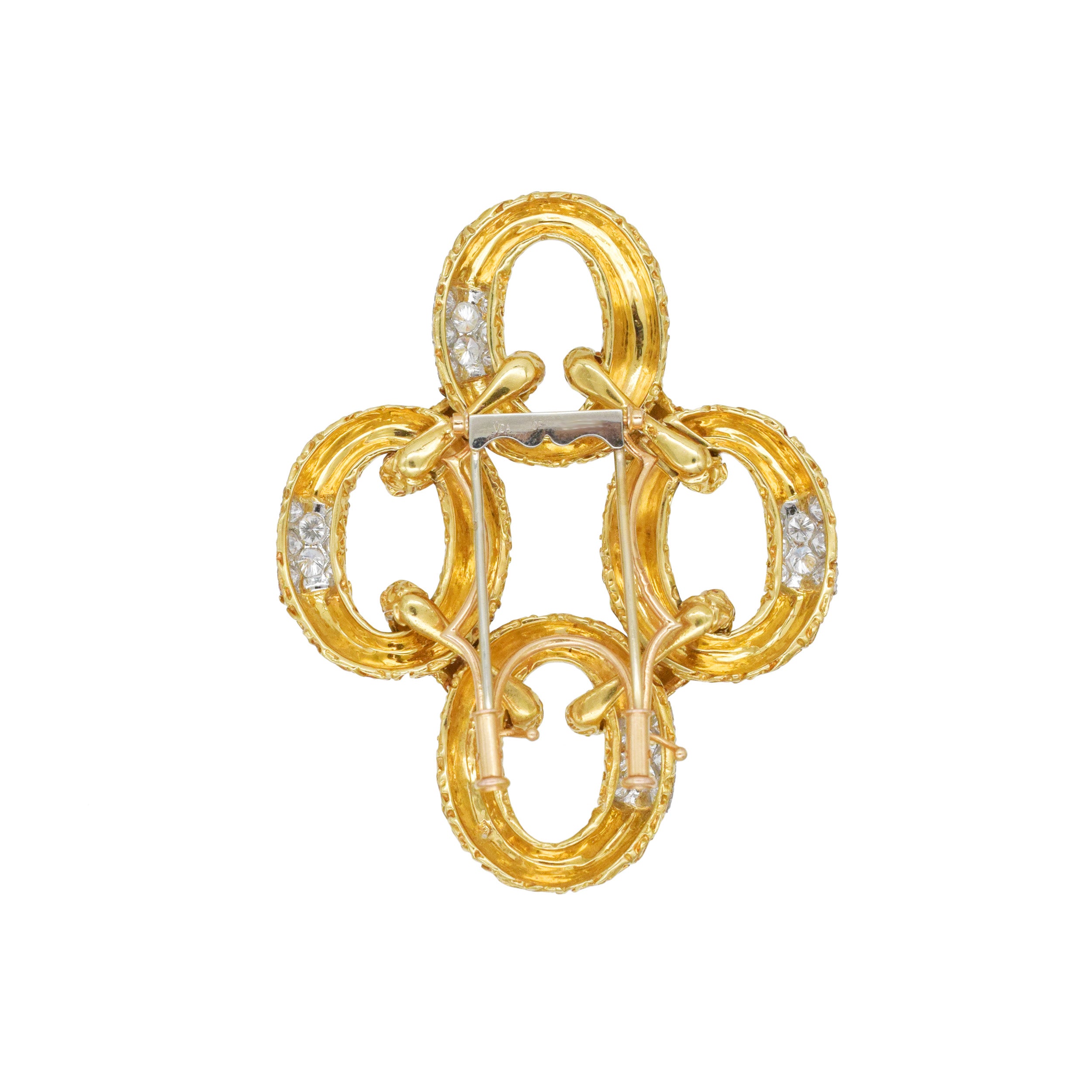 Van Cleef & Arpels 'Chevalerie'  Diamond And 18k Gold Suite