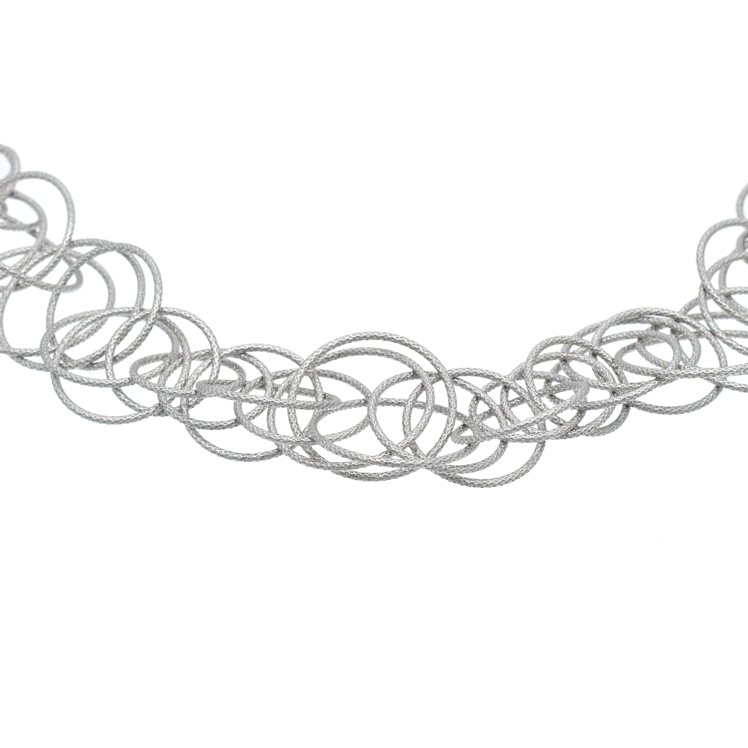 Buccellati Hawaii Collection Long Necklace In 18k White Gold