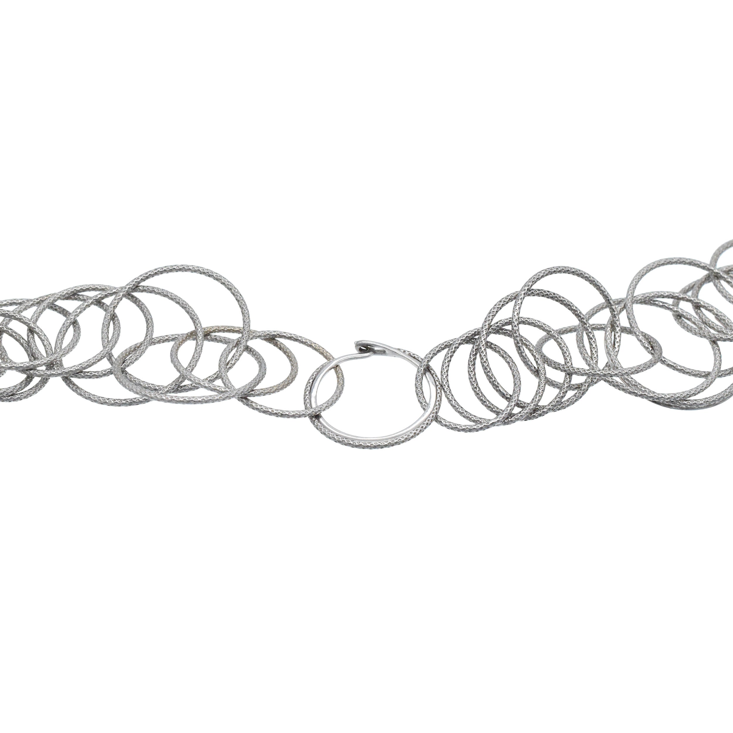 Buccellati Hawaii Collection Long Necklace In 18k White Gold