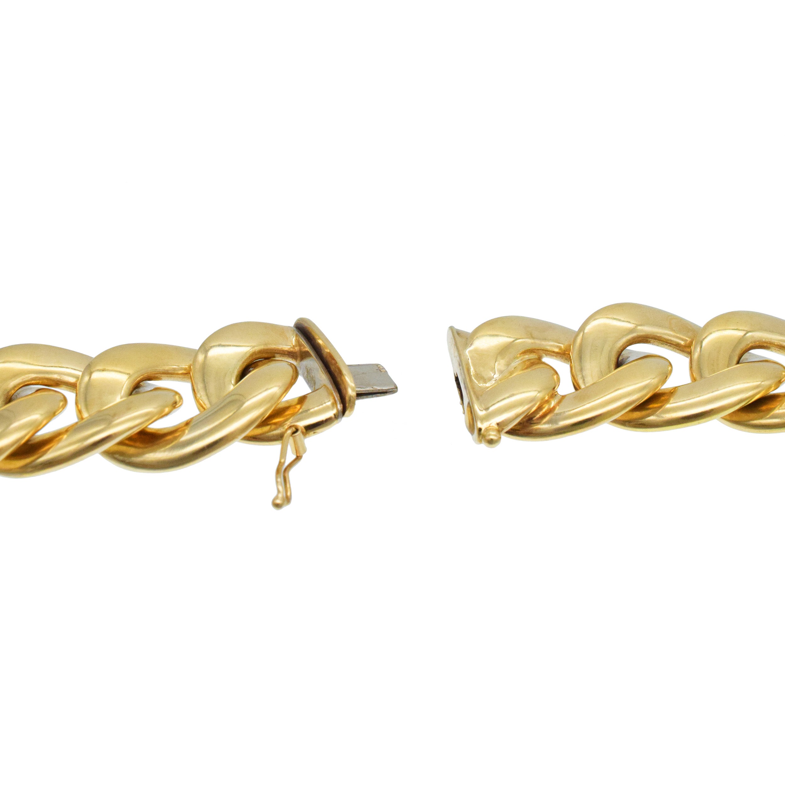 Statement Curb Link Chain In 14k Yellow Gold