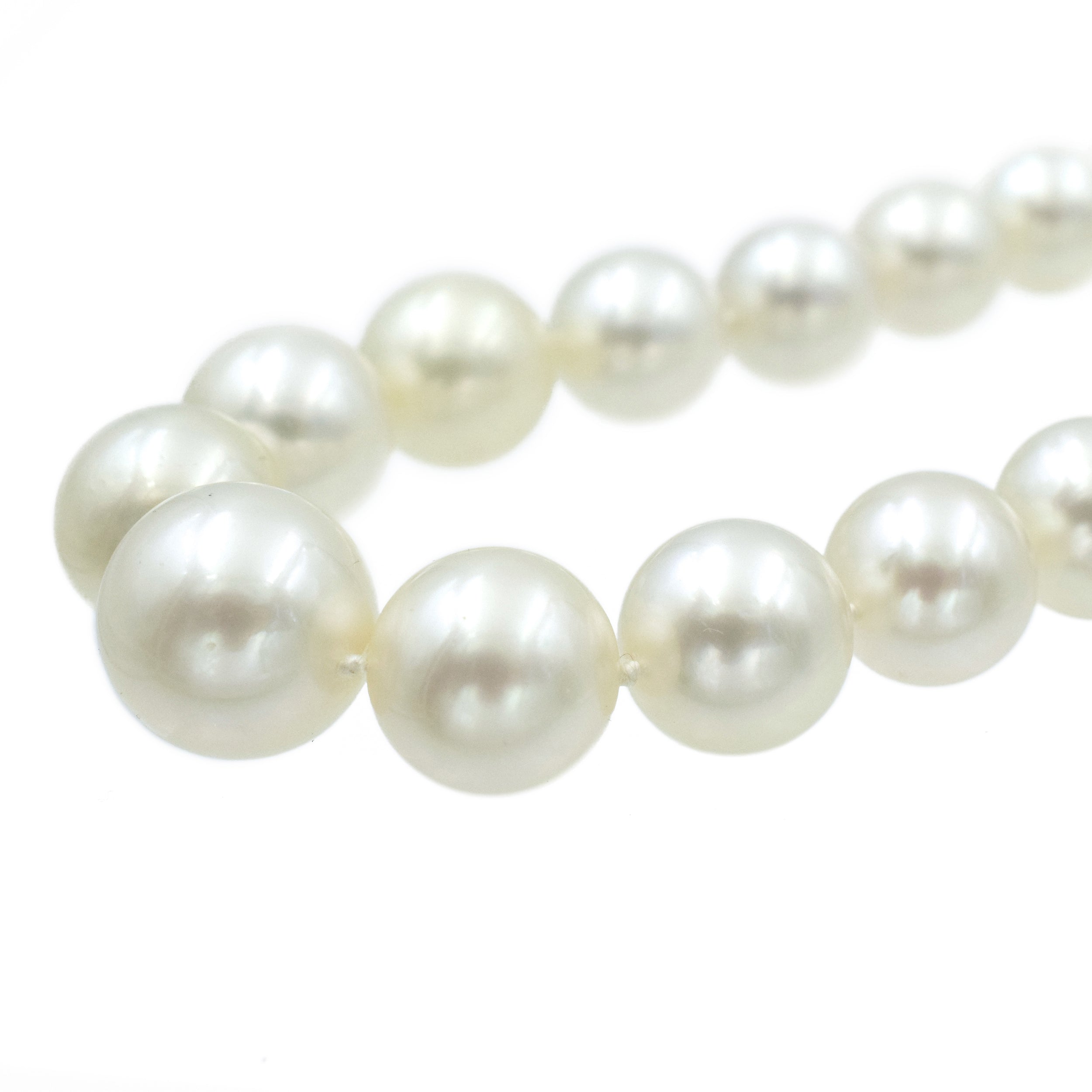 Tiffany & Co. South Sea Pearl Necklace with Diamond Clasp