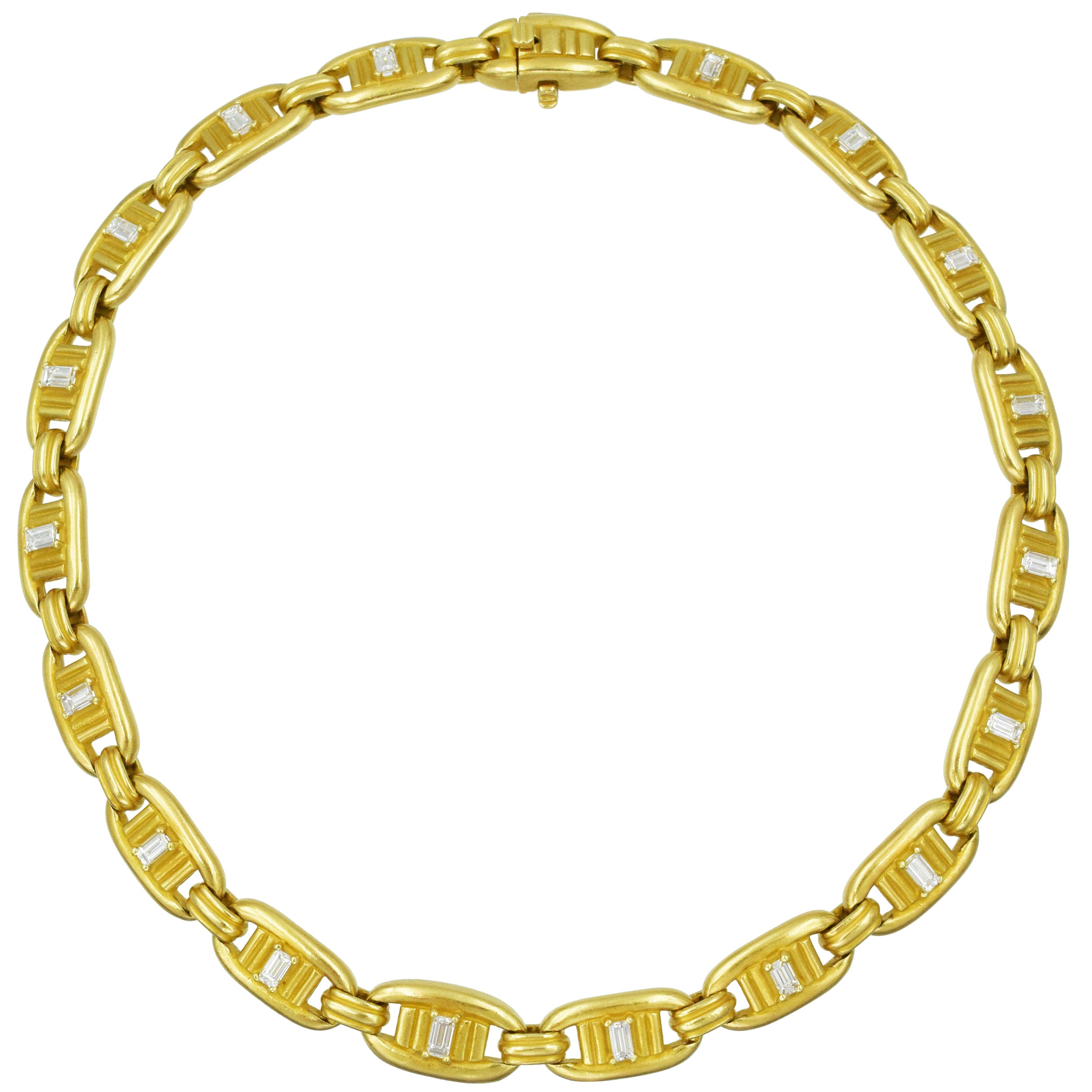 Kieselstein-Cord 18k Yellow Gold And Diamond Necklace
