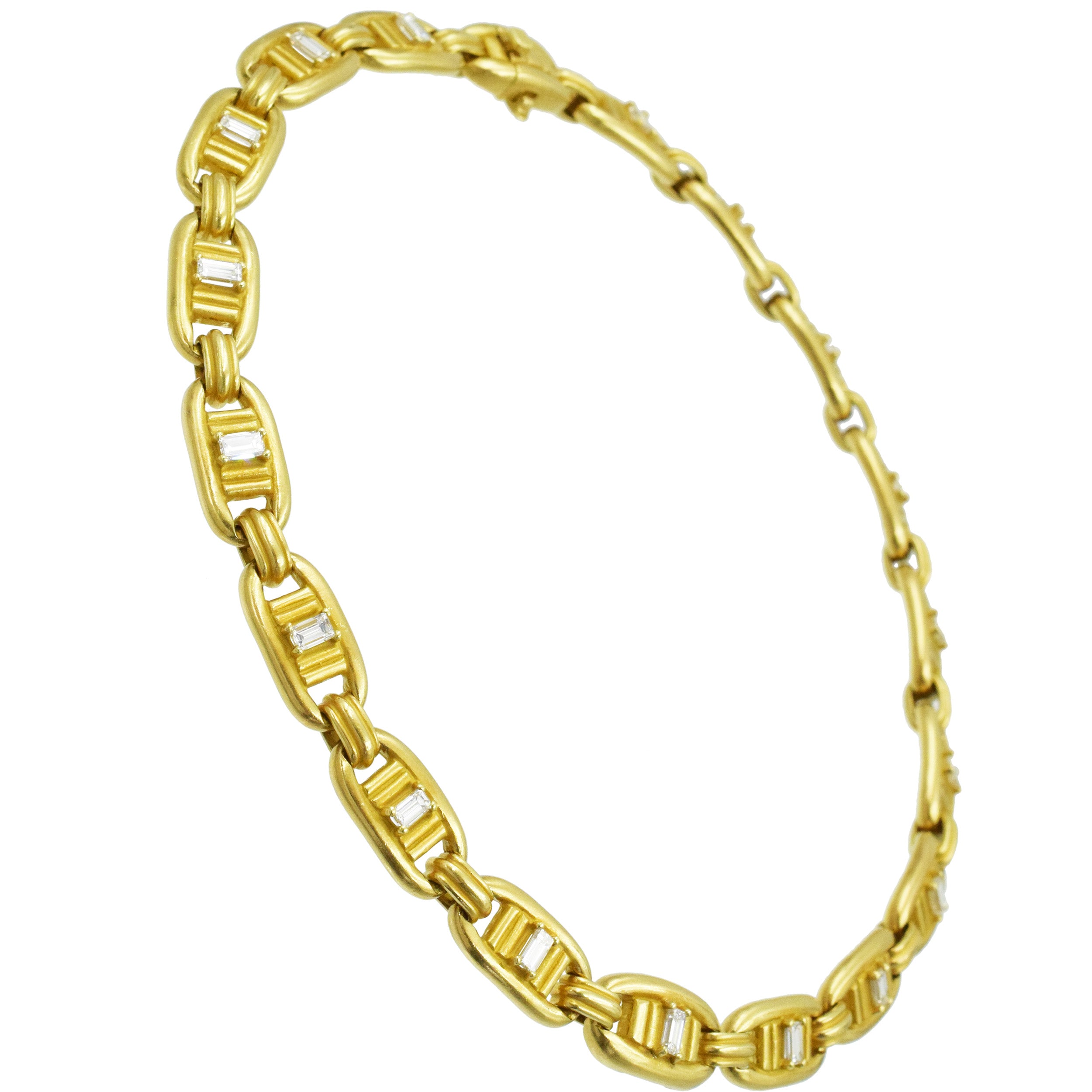Kieselstein-Cord 18k Yellow Gold And Diamond Necklace