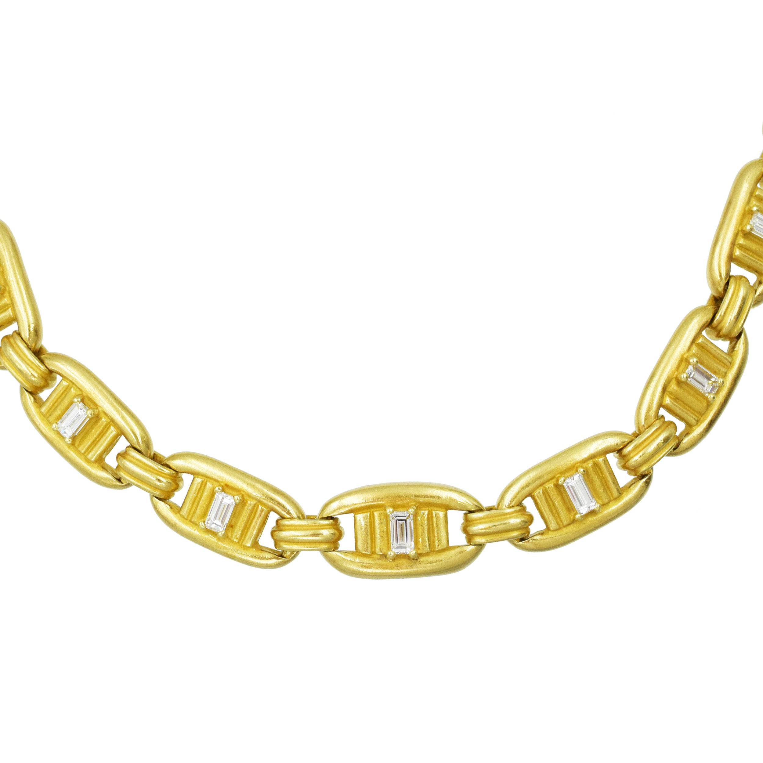 Kieselstein-Cord 18k Yellow Gold And Diamond Necklace