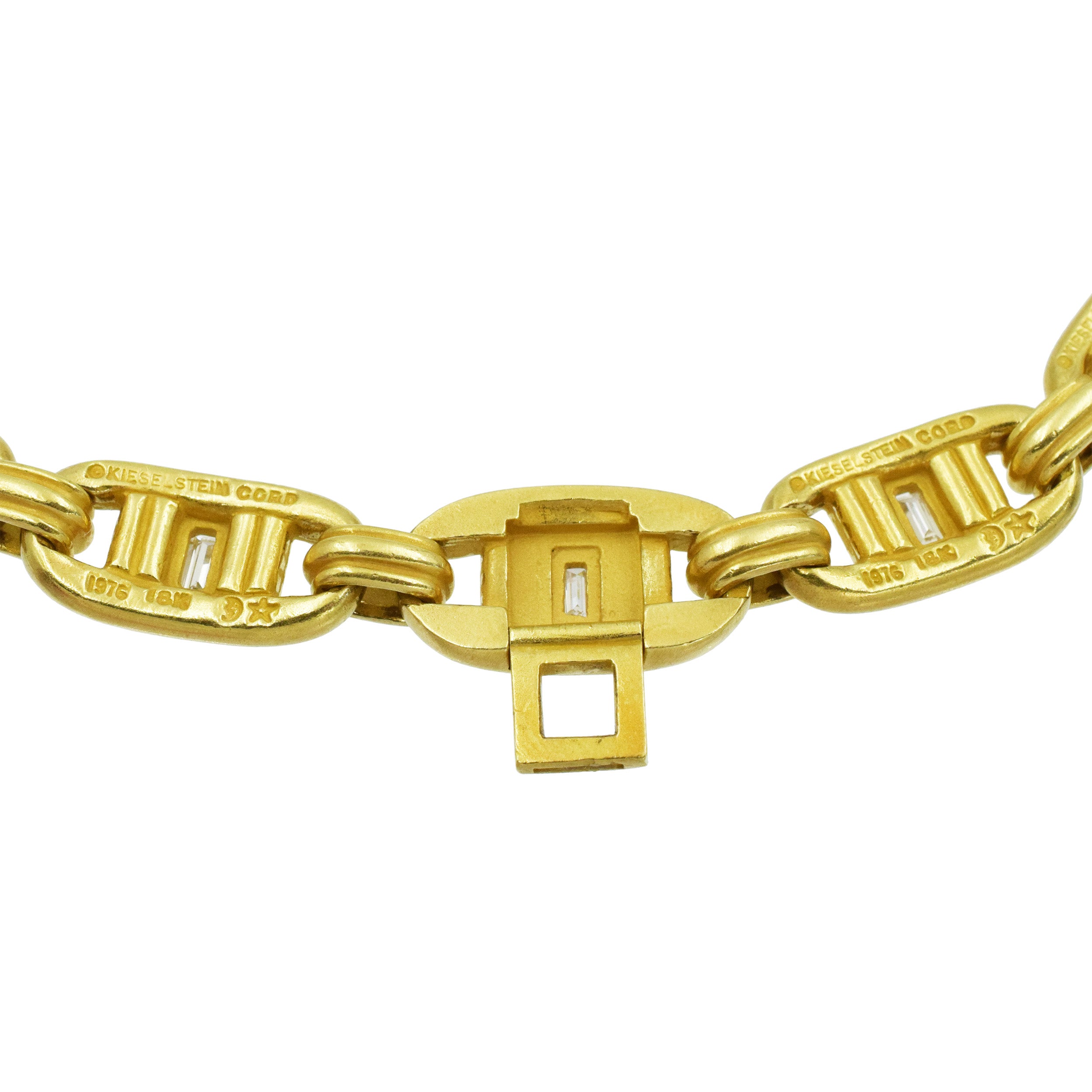 Kieselstein-Cord 18k Yellow Gold And Diamond Necklace