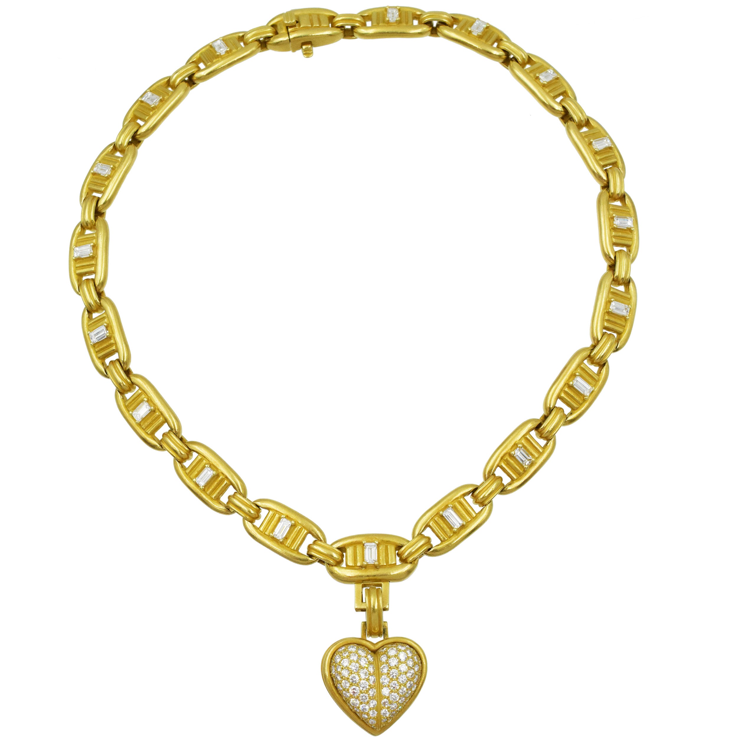 Kieselstein-Cord 18k Yellow Gold And Diamond Necklace