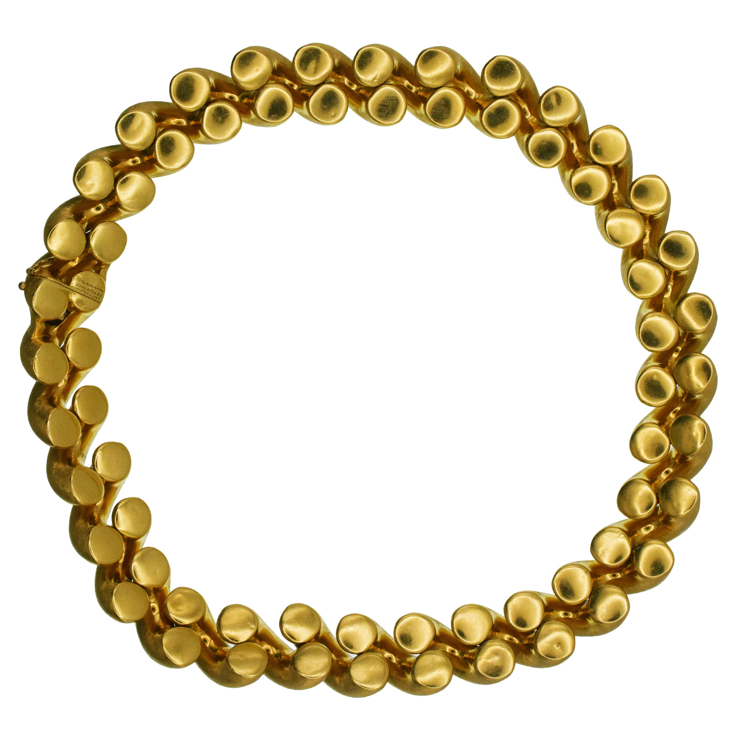 Buccellati 'San Marco' Collection Necklace and Bracelet In 18k Yellow Gold