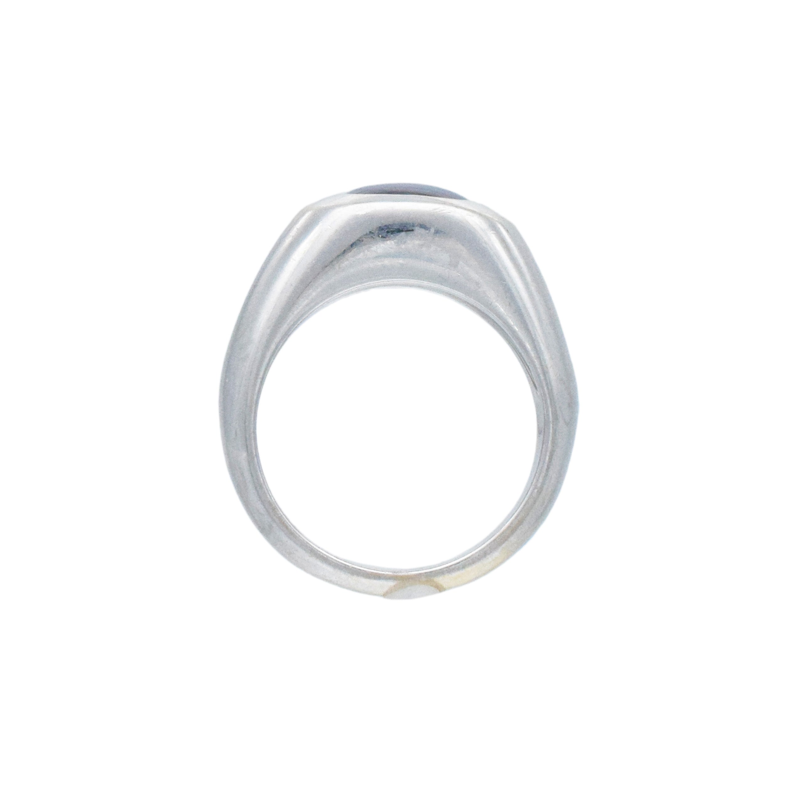 Tiffany & Co. Iolite Solitaire Ring In 18k White Gold