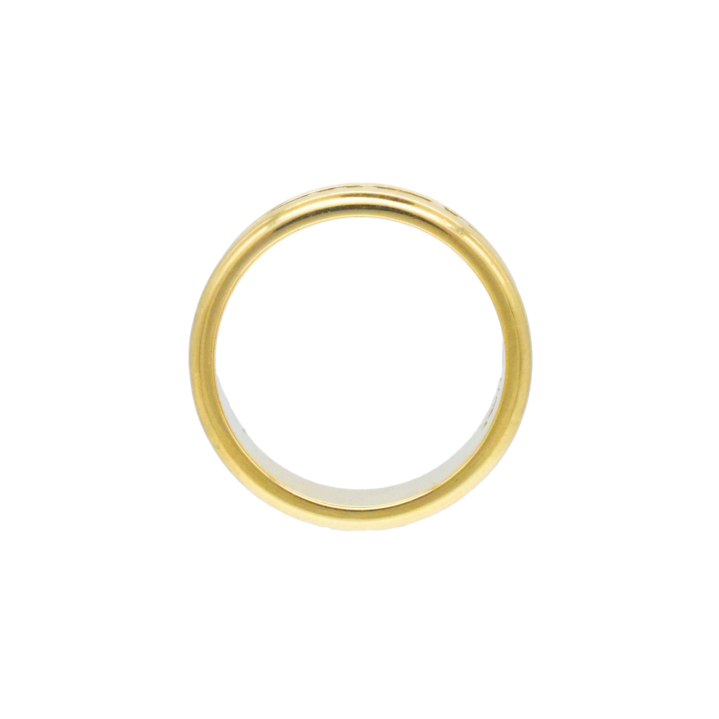 Tiffany & Co. Atlas Ring In 18k Yellow Gold