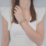 Tiffany & Co. Schlumberger Diamond and Lavender Paillonné Enamel Bangle