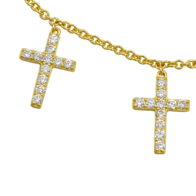1.06ct Diamond Cross Necklace