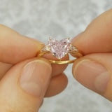 2.02ct Fancy Purple-Pink Diamond Ring