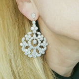 28.50ct Graff Diamond Pendant Earrings