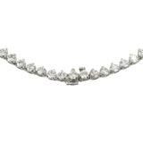 31.25" Long 43ct Diamond Opera Necklace in Platinum