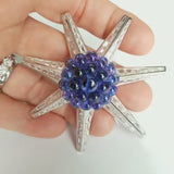 78ct Tanzanite & Diamonds Starburst Brooch by Tiffany & Co