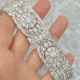 Exquisite Art Deco 40-45ct Diamond Bracelet