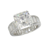 Harry Winston 6.20ct Asscher Diamond Engagement Ring
