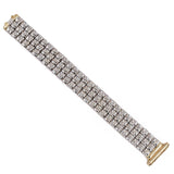 Reversible Bracelet in 14k Two-Tone Gold
