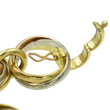 1991 Cartier 'Trinity" Tri-Tone 18k Gold Bracelet