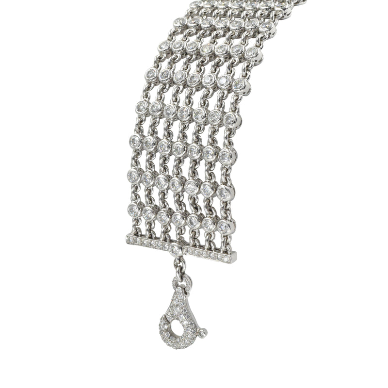 Graff 15.75ct Diamond Tassel Bracelet