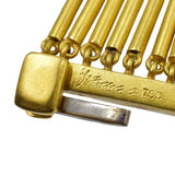 2.4" Wide Multi-Strand Bracelet in 18k Yellow Gold