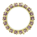 Tiffany & Co. Schlumberger Diamond and Lavender Paillonné Enamel Bangle