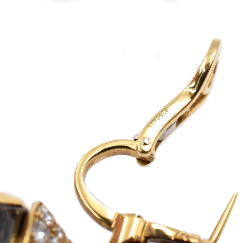 Chopard "Casmir" Diamond & Ruby Earrings