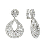 LARGE DIAMOND "SNOWFLAKES" EARRINGS BY VAN CLEEF & ARPELS