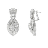 20ct Diamond Dangle Earrings by David Morris
