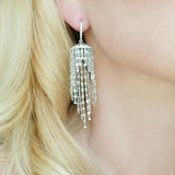 5ct Diamond Chandelier Earrings