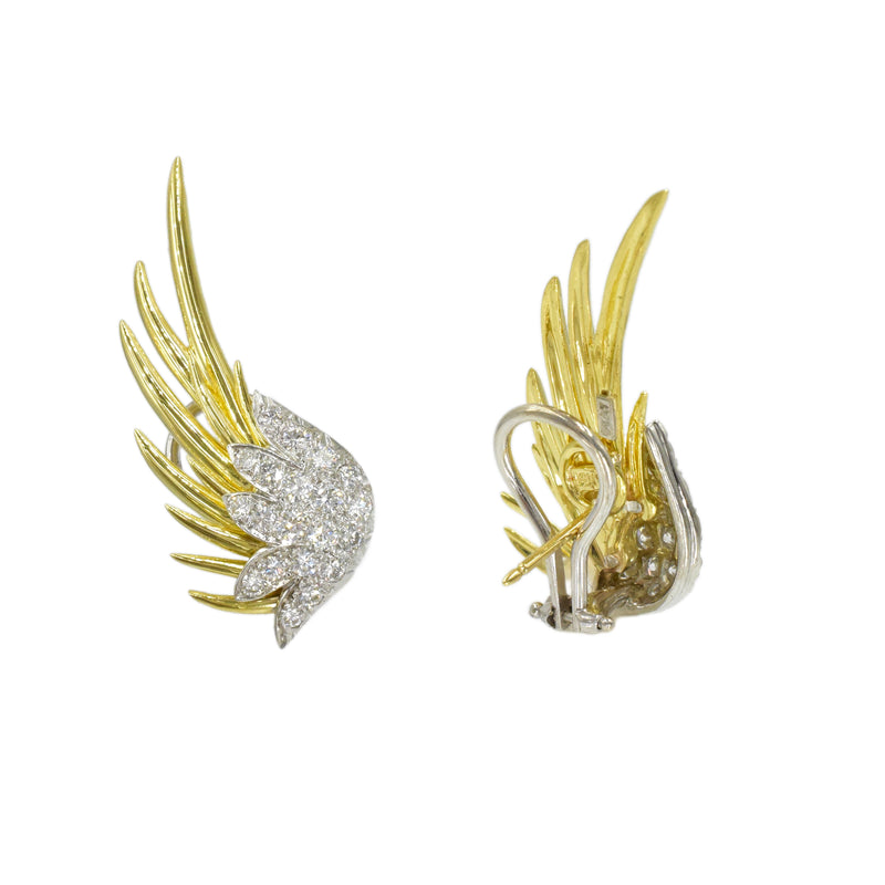 1.80ct Diamond Wings Earrings