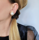 Henry Dunay Pearl & Diamond Earrings